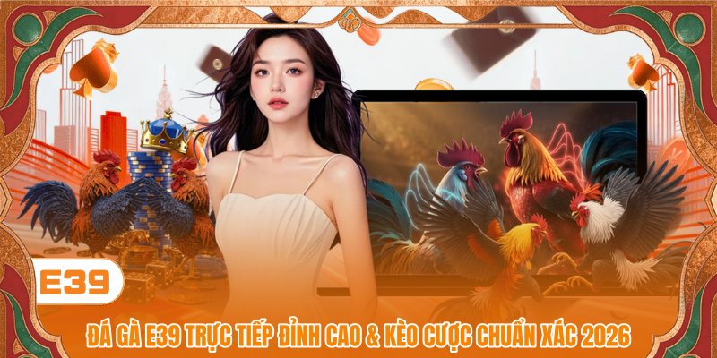Đá Gà E39 Trực Tiếp Đỉnh Cao & Kèo Cược Chuẩn Xác 2026