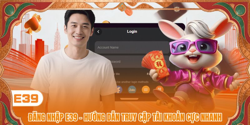 Đăng Nhập E39 - Mẹo Thực Hiện Cực Đơn Giản Và An Toàn Nhất